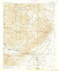 Mojave California Historical topographic map, 1:125000 scale, 30 X 30 Minute, Year 1915