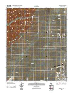 Mojave NE California Historical topographic map, 1:24000 scale, 7.5 X 7.5 Minute, Year 2012