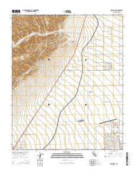 Mojave NE California Current topographic map, 1:24000 scale, 7.5 X 7.5 Minute, Year 2015