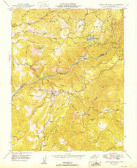 Mokelumne Hill California Historical topographic map, 1:24000 scale, 7.5 X 7.5 Minute, Year 1949