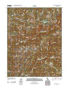 Mokelumne Hill California Historical topographic map, 1:24000 scale, 7.5 X 7.5 Minute, Year 2012