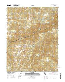Mokelumne Hill California Current topographic map, 1:24000 scale, 7.5 X 7.5 Minute, Year 2015