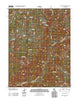 Mokelumne Peak California Historical topographic map, 1:24000 scale, 7.5 X 7.5 Minute, Year 2012
