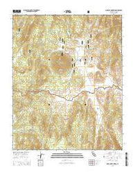 Monache Mountain California Current topographic map, 1:24000 scale, 7.5 X 7.5 Minute, Year 2015