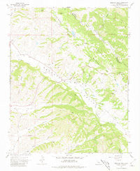 Monarch Peak California Historical topographic map, 1:24000 scale, 7.5 X 7.5 Minute, Year 1967