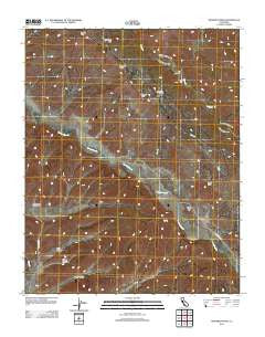 Monarch Peak California Historical topographic map, 1:24000 scale, 7.5 X 7.5 Minute, Year 2012