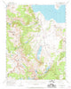 Mono Craters California Historical topographic map, 1:62500 scale, 15 X 15 Minute, Year 1953