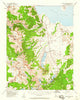 Mono Craters California Historical topographic map, 1:62500 scale, 15 X 15 Minute, Year 1953