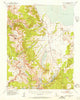 Mono Craters California Historical topographic map, 1:62500 scale, 15 X 15 Minute, Year 1953