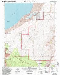 Mono Mills California Historical topographic map, 1:24000 scale, 7.5 X 7.5 Minute, Year 1994