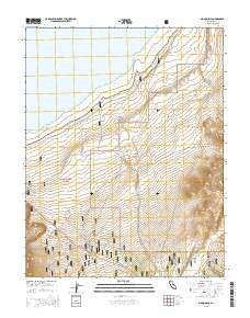 Mono Mills California Current topographic map, 1:24000 scale, 7.5 X 7.5 Minute, Year 2015