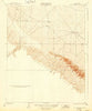 Monocline Ridge California Historical topographic map, 1:31680 scale, 7.5 X 7.5 Minute, Year 1923