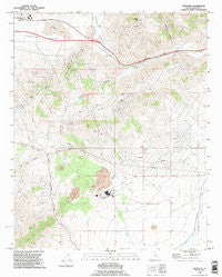 Monolith California Historical topographic map, 1:24000 scale, 7.5 X 7.5 Minute, Year 1992