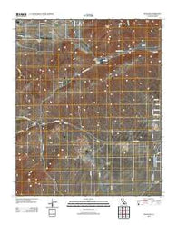 Monolith California Historical topographic map, 1:24000 scale, 7.5 X 7.5 Minute, Year 2012