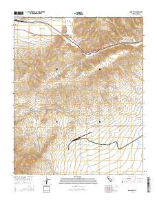 Monolith California Current topographic map, 1:24000 scale, 7.5 X 7.5 Minute, Year 2015