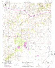 Monolith California Historical topographic map, 1:24000 scale, 7.5 X 7.5 Minute, Year 1966