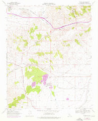 Monolith California Historical topographic map, 1:24000 scale, 7.5 X 7.5 Minute, Year 1966