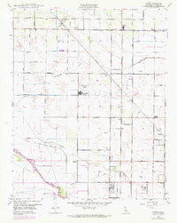 Monson California Historical topographic map, 1:24000 scale, 7.5 X 7.5 Minute, Year 1949
