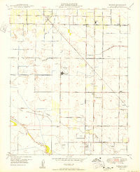 Monson California Historical topographic map, 1:24000 scale, 7.5 X 7.5 Minute, Year 1950