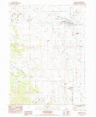 Montague California Historical topographic map, 1:24000 scale, 7.5 X 7.5 Minute, Year 1984
