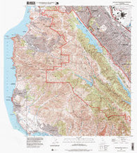 Montara Mountain California Historical topographic map, 1:24000 scale, 7.5 X 7.5 Minute, Year 1997