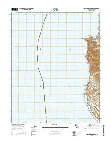 Montara Mountain OE W California Current topographic map, 1:24000 scale, 7.5 X 7.5 Minute, Year 2015