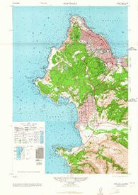 Monterey California Historical topographic map, 1:24000 scale, 7.5 X 7.5 Minute, Year 1948