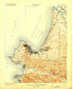 Monterey California Historical topographic map, 1:62500 scale, 15 X 15 Minute, Year 1913