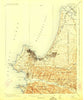 Monterey California Historical topographic map, 1:62500 scale, 15 X 15 Minute, Year 1913