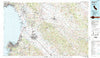 Monterey California Historical topographic map, 1:100000 scale, 30 X 60 Minute, Year 1983