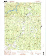 Montgomery Creek California Historical topographic map, 1:24000 scale, 7.5 X 7.5 Minute, Year 1990