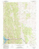 Monticello Dam California Historical topographic map, 1:24000 scale, 7.5 X 7.5 Minute, Year 1959