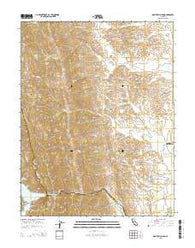 Monticello Dam California Current topographic map, 1:24000 scale, 7.5 X 7.5 Minute, Year 2015