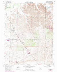 Montpelier California Historical topographic map, 1:24000 scale, 7.5 X 7.5 Minute, Year 1968