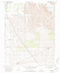 Montpelier California Historical topographic map, 1:24000 scale, 7.5 X 7.5 Minute, Year 1968