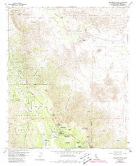 Monument Peak California Historical topographic map, 1:24000 scale, 7.5 X 7.5 Minute, Year 1959