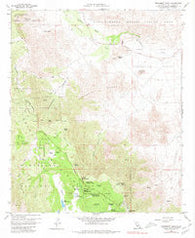 Monument Peak California Historical topographic map, 1:24000 scale, 7.5 X 7.5 Minute, Year 1959