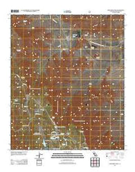 Monument Peak California Historical topographic map, 1:24000 scale, 7.5 X 7.5 Minute, Year 2012