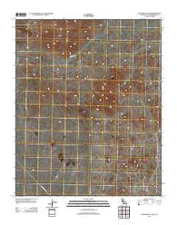 Monumental Pass California Historical topographic map, 1:24000 scale, 7.5 X 7.5 Minute, Year 2012