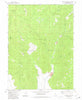 Moonlight Peak California Historical topographic map, 1:24000 scale, 7.5 X 7.5 Minute, Year 1980