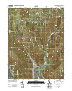 Moonlight Peak California Historical topographic map, 1:24000 scale, 7.5 X 7.5 Minute, Year 2012