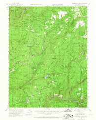 Mooreville Ridge California Historical topographic map, 1:62500 scale, 15 X 15 Minute, Year 1948