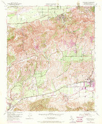 Moorpark California Historical topographic map, 1:24000 scale, 7.5 X 7.5 Minute, Year 1951