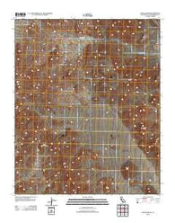 Mopah Peaks California Historical topographic map, 1:24000 scale, 7.5 X 7.5 Minute, Year 2012