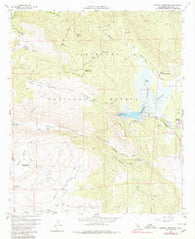 Morena Reservoir California Historical topographic map, 1:24000 scale, 7.5 X 7.5 Minute, Year 1960