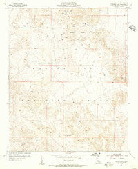 Morgans Well California Historical topographic map, 1:24000 scale, 7.5 X 7.5 Minute, Year 1955