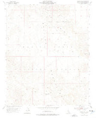 Morgans Well California Historical topographic map, 1:24000 scale, 7.5 X 7.5 Minute, Year 1955