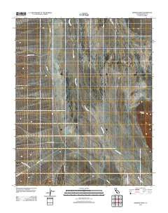 Mormon Point California Historical topographic map, 1:24000 scale, 7.5 X 7.5 Minute, Year 2012