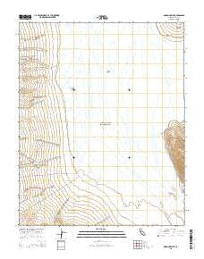 Mormon Point California Current topographic map, 1:24000 scale, 7.5 X 7.5 Minute, Year 2015