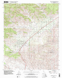 Morongo Valley California Historical topographic map, 1:24000 scale, 7.5 X 7.5 Minute, Year 1997